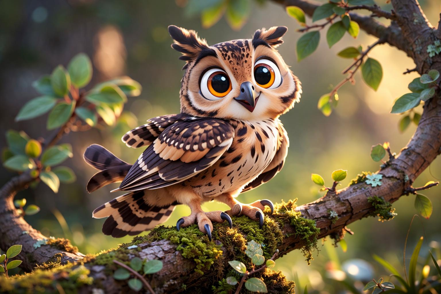 fotografía de Búho real 