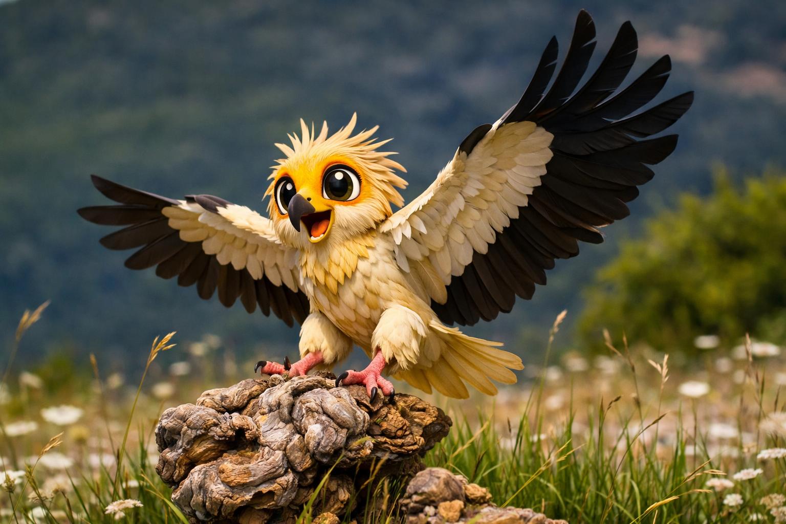 fotografía de Alimoche común