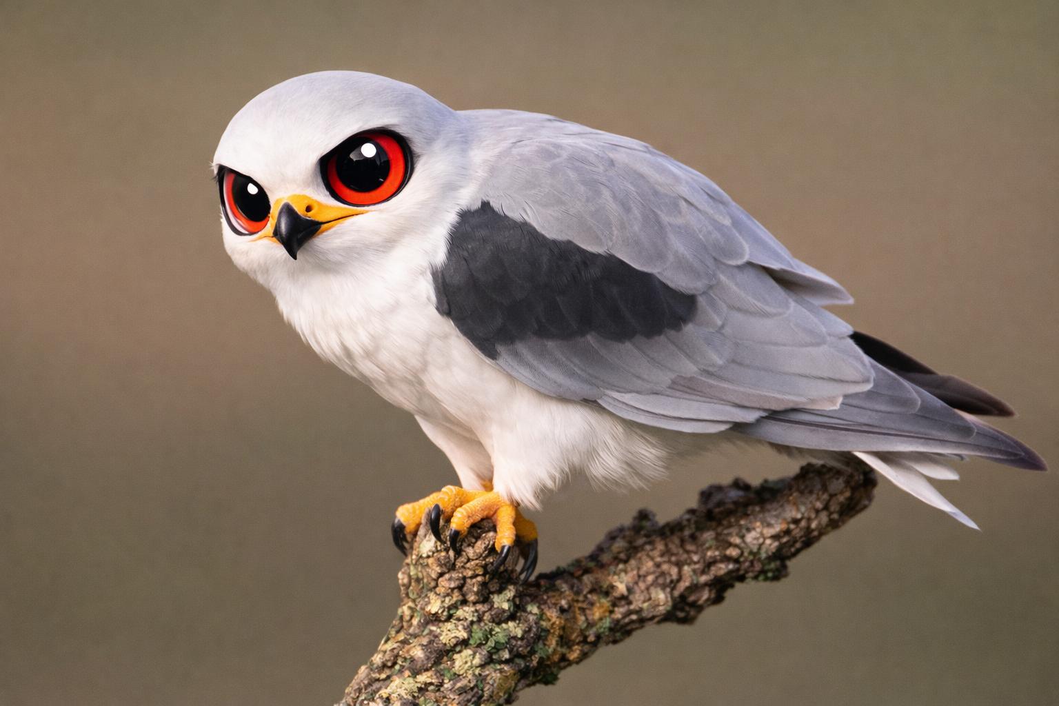 fotografía de Elanio azul o común