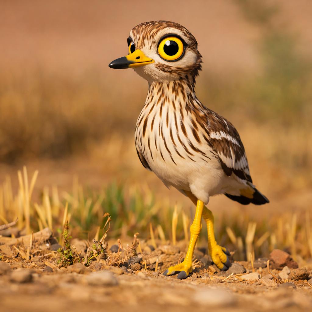 fotografía de Divertido Alcaraván