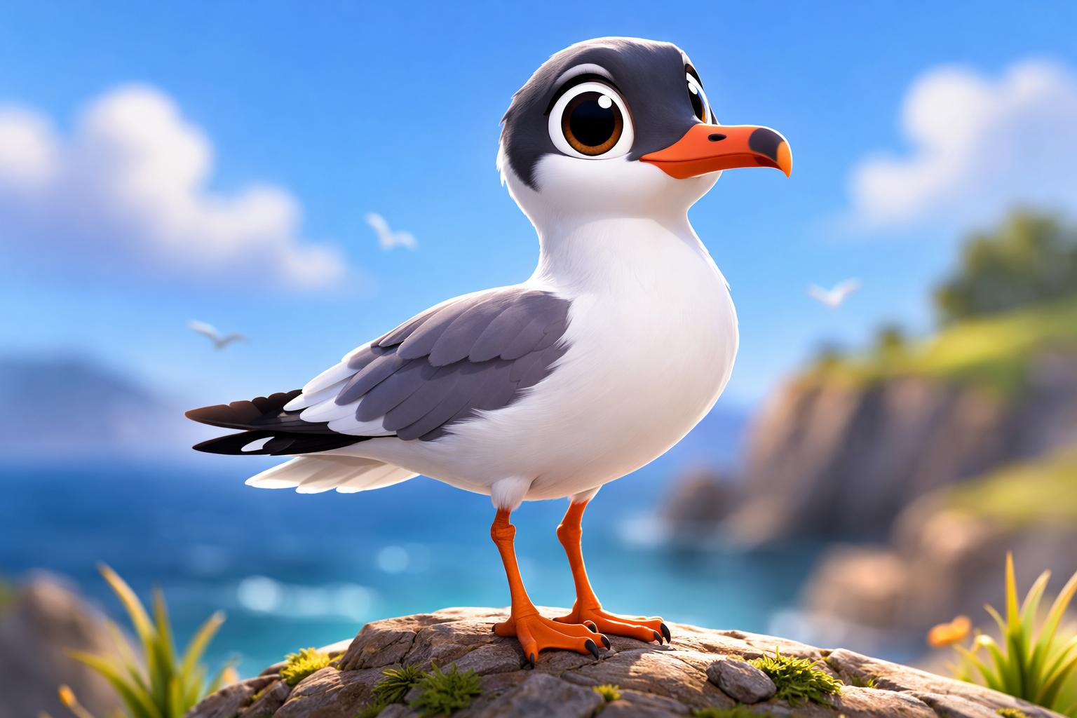 fotografía de Gaviota reidora americana