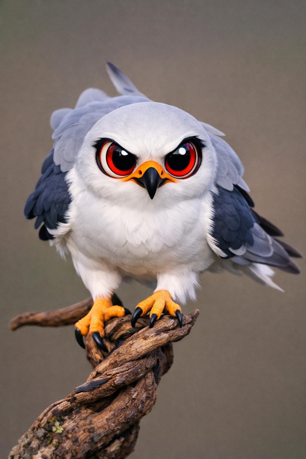 fotografía de Elanio azul o común