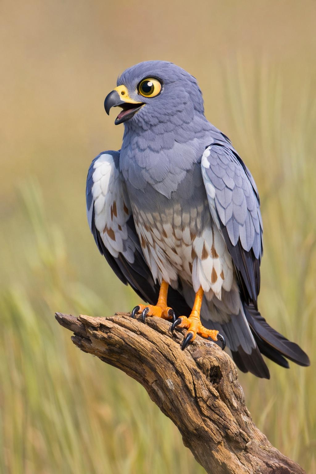 fotografía de Alegre Aguilucho cenizo