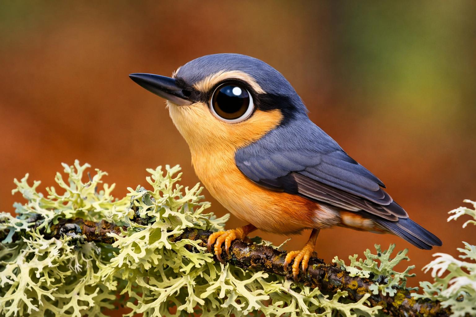 fotografía de Trepador azul