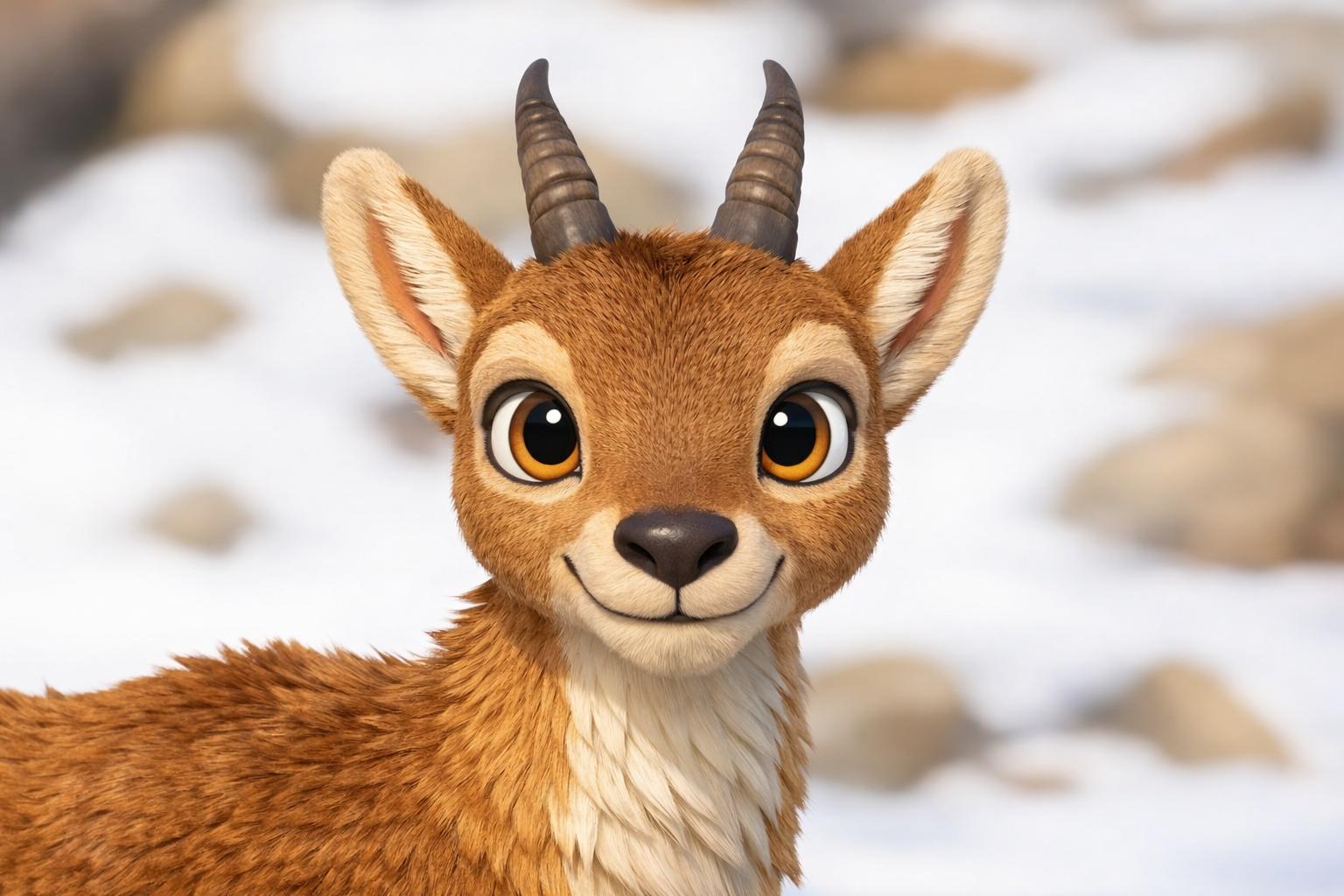 fotografía de Cabra montés