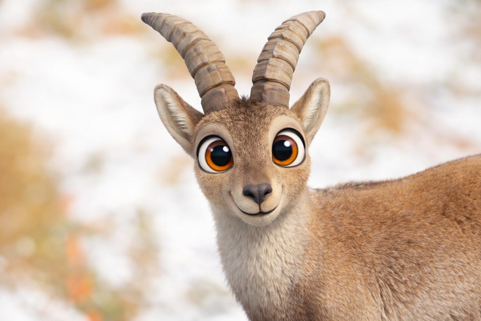 fotografía de Cabra montés