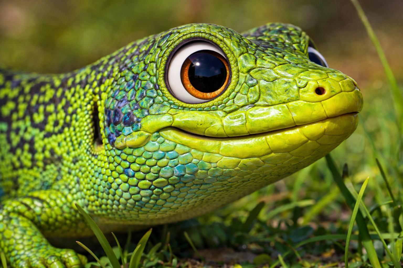 fotografía de Lagarto arnal 