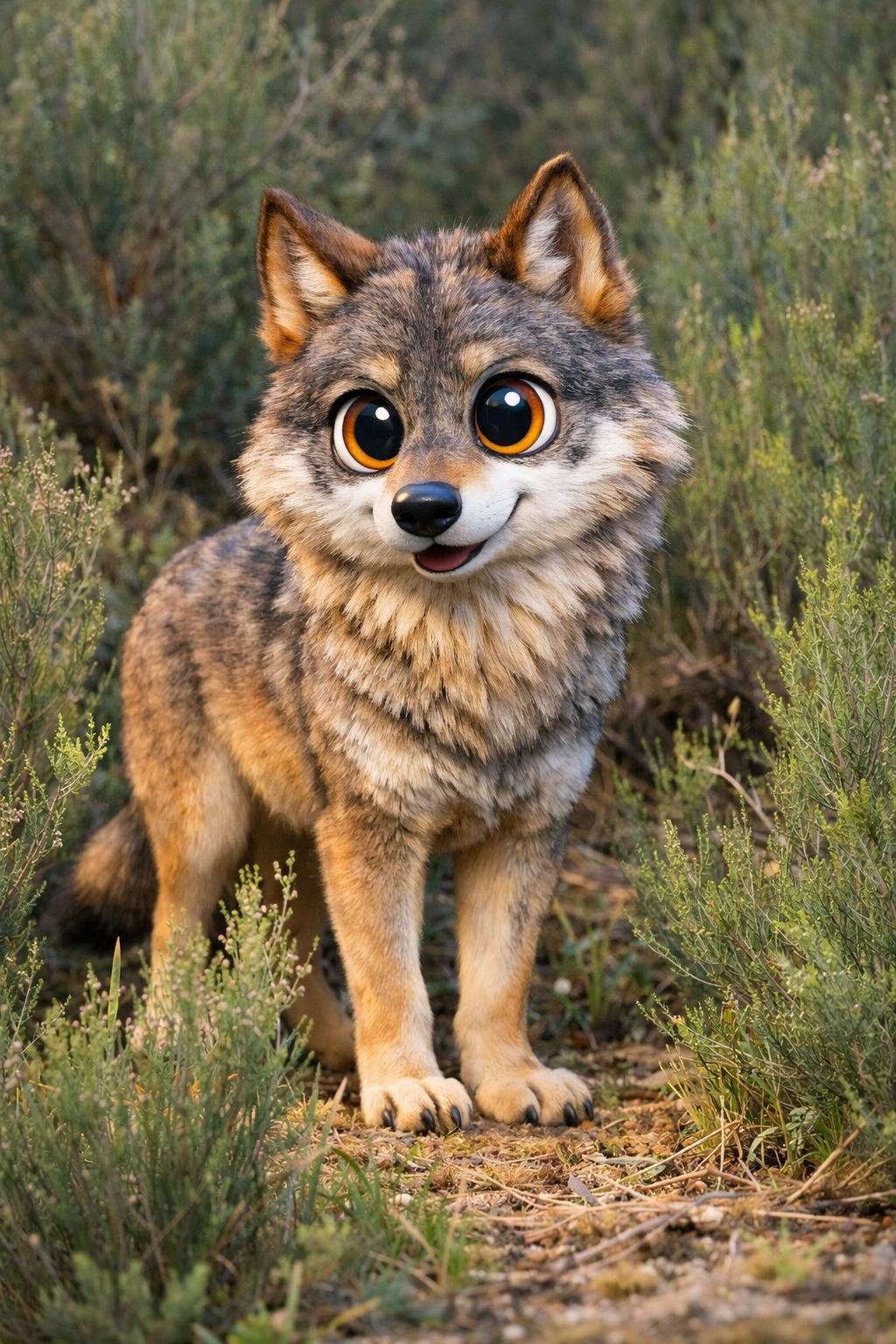 fotografía de Lobito ibérico