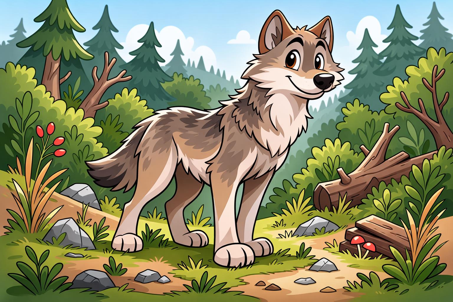 fotografía de Lobito ibérico