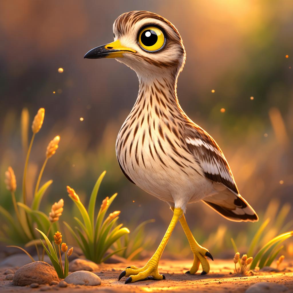 fotografía de Alcaraván común