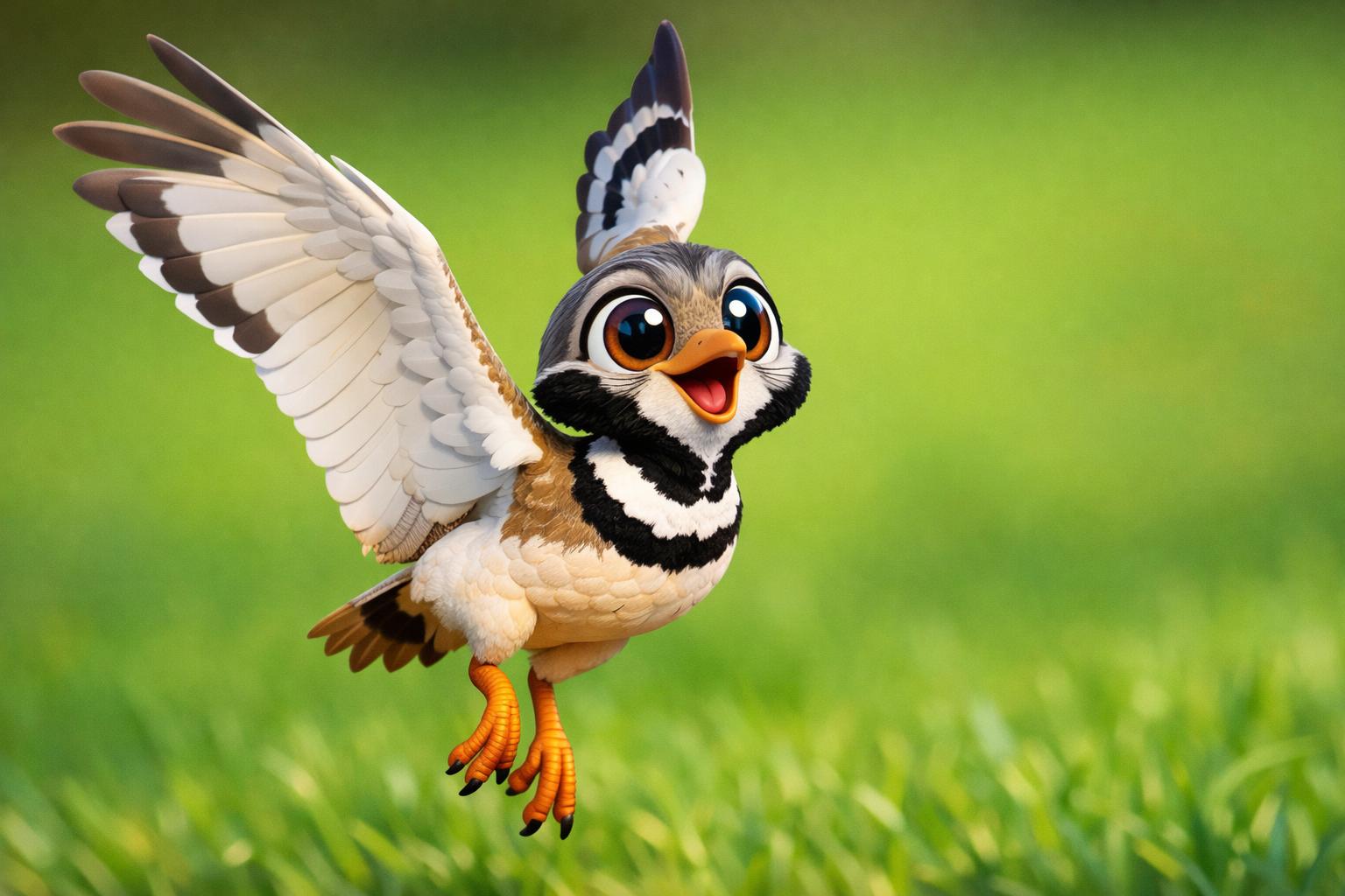 fotografía de Sisón común bailando