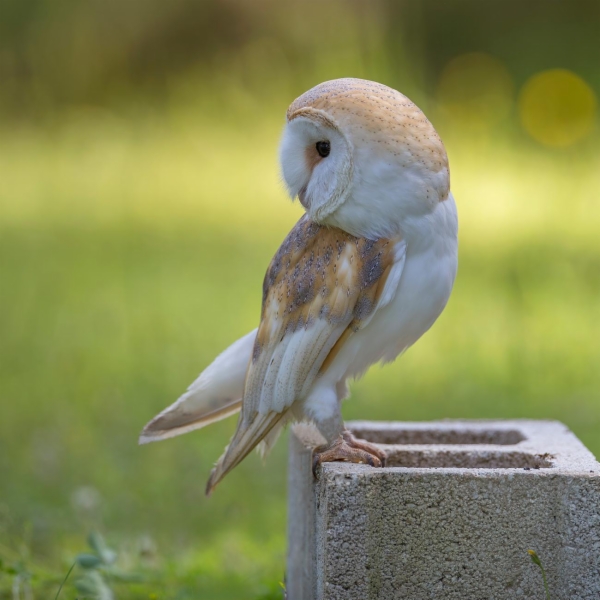 fotografía de Lechuza común - Tyto alba